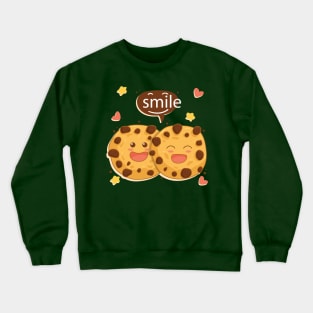 Smile Cookies Crewneck Sweatshirt
